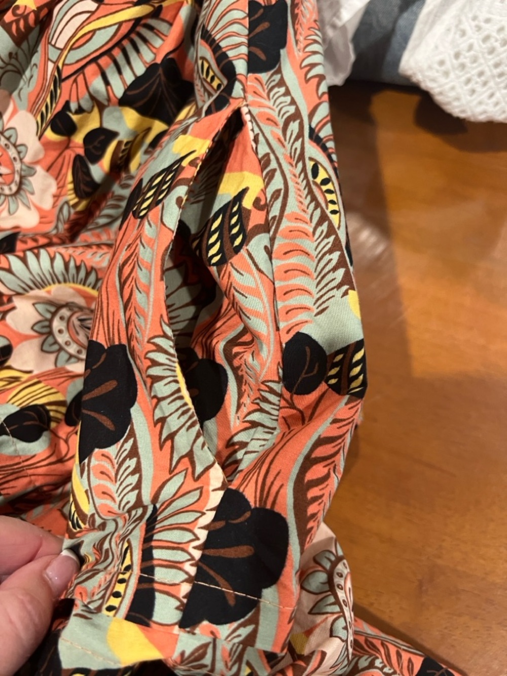 Maeve Anthropologie The Somerset maxi cotton tiered floral dress M - Picture 7 of 10